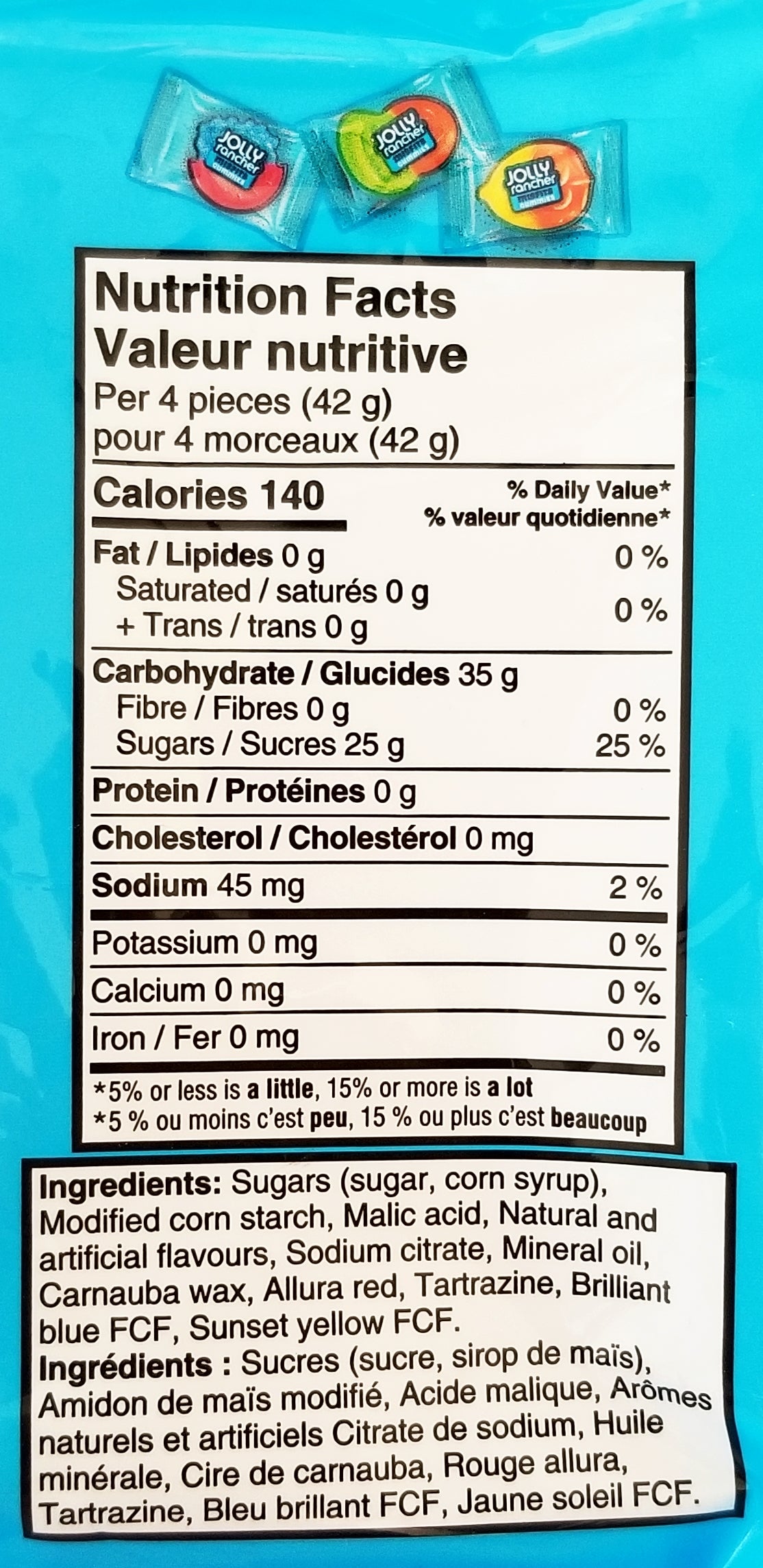 Hershey's Halloween Assorted Peanut Free Jolly Rancher and Twizzlers Mix, 50ct., 582g/1.3 lbs.